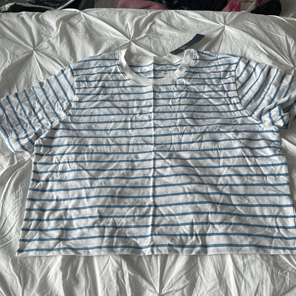 Abercrombie classic crop essential tee